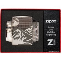 Зажигалка Zippo 49299 Armor High Polish Black Ice