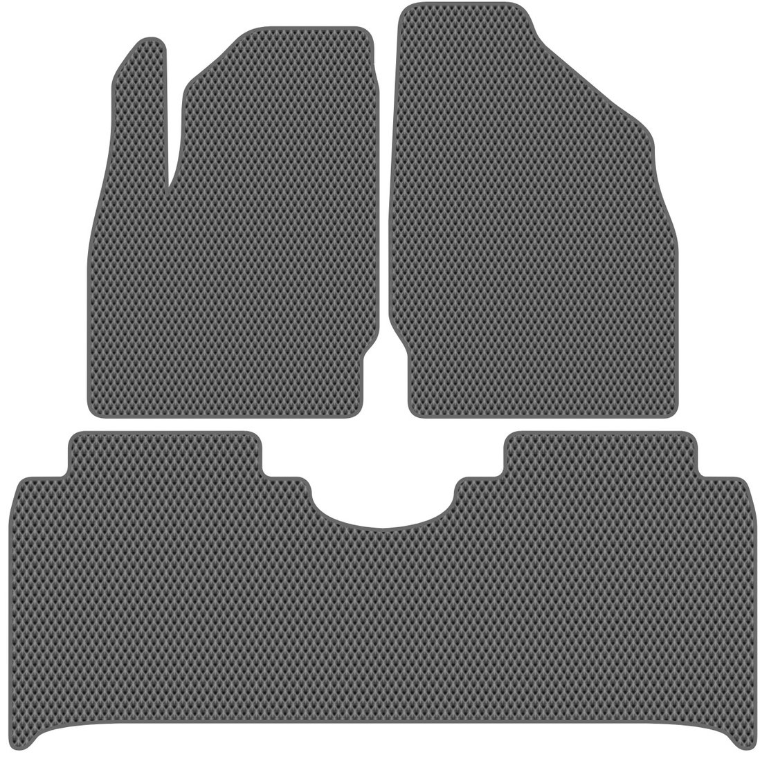 

Комплект ковриков для авто Alicosta Skywell ET5 I (suv / 1) 2020 - Н.В. (серый, ромб)