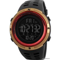 Наручные часы Skmei 1251 (черный/золотистый/красный)