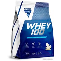 Протеин сывороточный (концентрат) Trec Nutrition Whey 100 (ваниль, 2275 г)