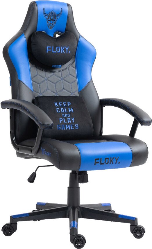 

Игровое (геймерское) кресло FLOKY Huginn Blue (синий)