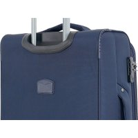 Чемодан-спиннер 4 ROADS 6310-L 77 см (темно-синий)