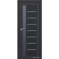 Межкомнатная дверь ProfilDoors 37U L Антрацит Графит