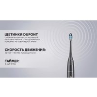 Электрическая зубная щетка Polaris PETB 0302 (черный)