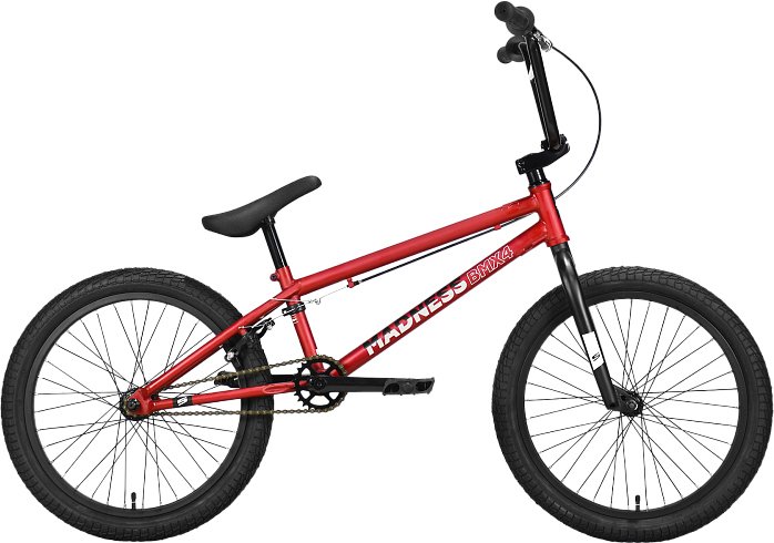 

Велосипед Stark Madness BMX 4 2022 (красный/черный)