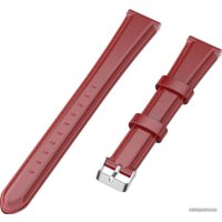 Ремешок Rumi кожаный Slim 16 мм (красный)