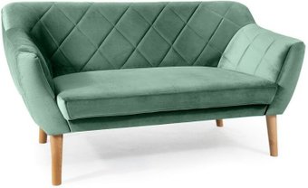 Софа Signal KARO 2 VELVET (зеленый/бук)