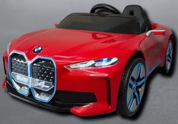 Электромобиль Baby Driver BMW I4 E001BB (красный глянец)
