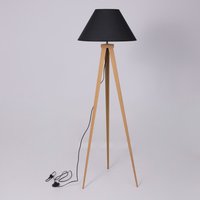 Торшер AksHome Wemba E27 (черный)