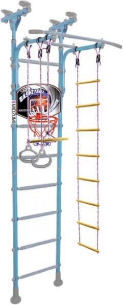 

Детский спортивный комплекс Midzumi Banji Basketball Shield (небесная лазурь)