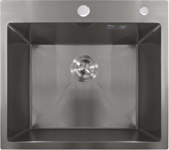 Кухонная мойка Stellar Decor S5050GE-D (серый)