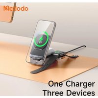 Беспроводное зарядное McDodo CH-519 22.5W USB Type-C с адаптером (черный)