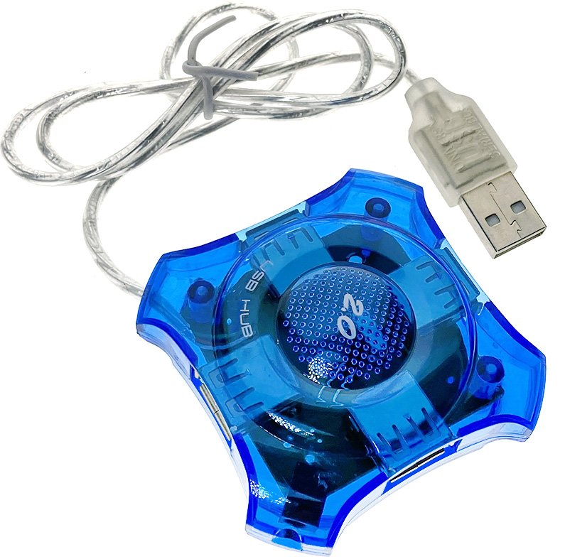 

USB-хаб Espada Eh420 (голубой)