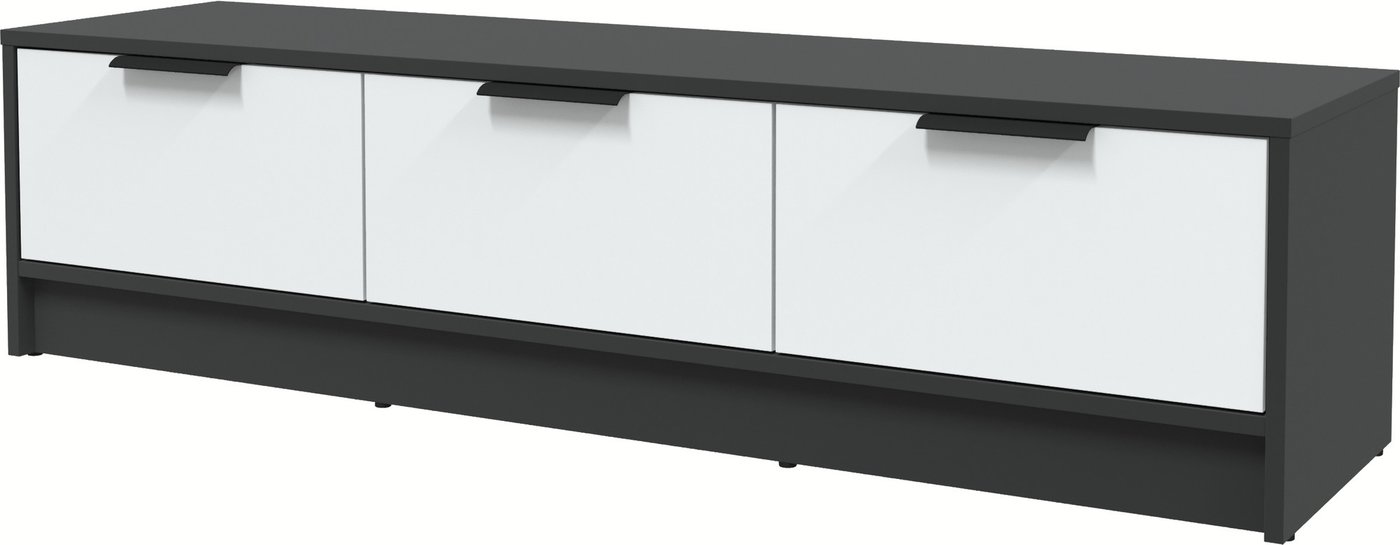 

Тумба Интерлиния ТВ Концепт КТ-ТВ3-35 (белый платинум/антрацит)