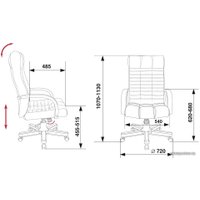 Офисное кресло Бюрократ KB-10/WALNUT (черный)