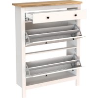 Тумба для обуви Mio Tesoro Сага 92x122 2.08.10.190.14 (белый/ясень)