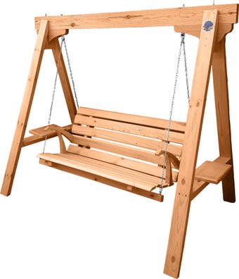 Садовые качели Wooden Story Мюнхен-1 (дуб)