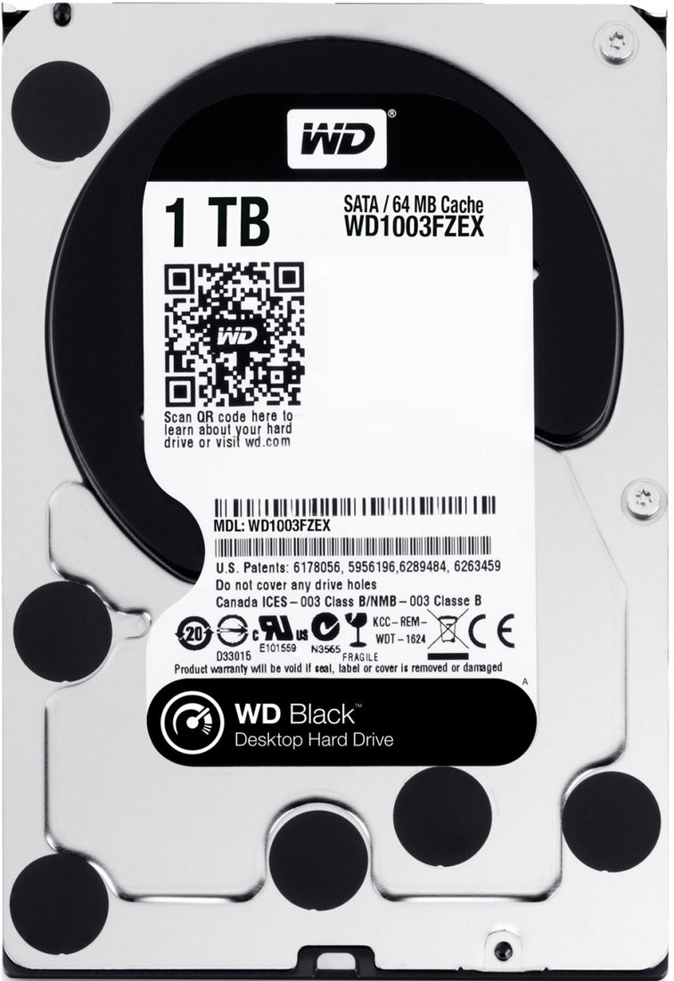 

Жесткий диск WD Black 1TB (WD1003FZEX)