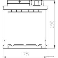 Автомобильный аккумулятор AutoPart Galaxy Gold Ca-Ca 602-560 (102 А/ч)
