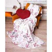 Плед Loon Веточка 180x200 (белый)