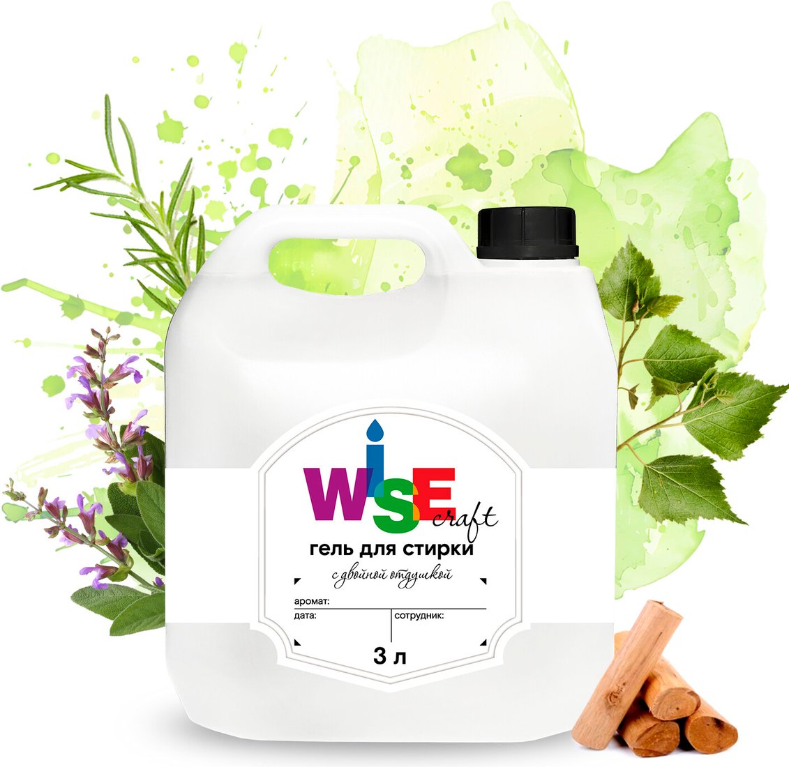 

Гель для стирки Wisecraft Color Gel Wild Spirit 3 л