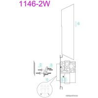 Бра F-Promo 1146-2W