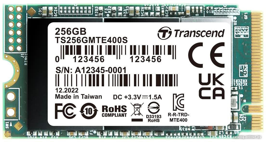 SSD Transcend 400S 256GB TS256GMTE400S