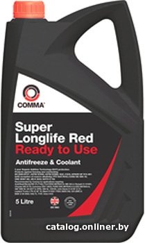 Антифриз Comma Super Longlife Red - Coolant 5л