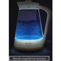 Электрический чайник Tesler KT-1750 (бежевый)