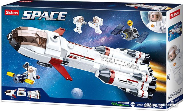 Конструктор Sluban Космос M38-B0925 Saturnus Expedition Rocket