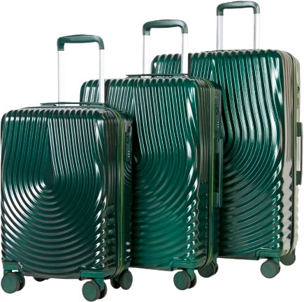 

Чемодан-спиннер Mironpan 77062-1 55 см (темно-зеленый)