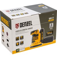 Эксцентриковая шлифмашина Denzel COS-125 (с 1-им АКБ)