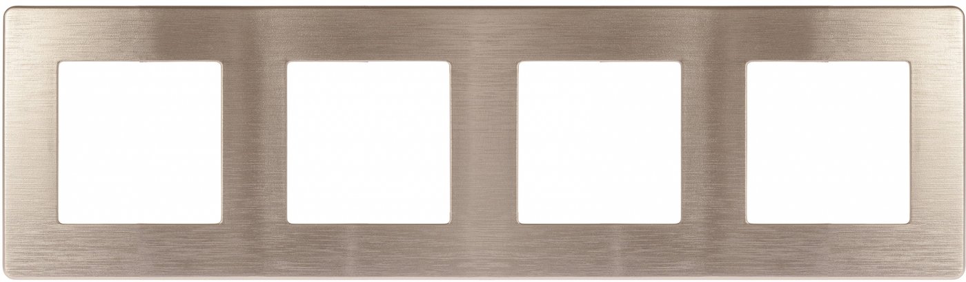 

Рамка ЭРА Сатин 12-5104-04 Б0052532 (шампань)