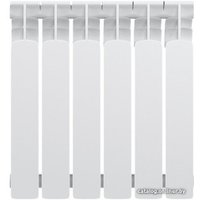 Биметаллический радиатор Standard Hidravlika Dynamic 100 500 мм (4 секций, белый)