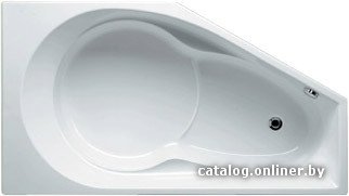 Ванна Riho Yukon 160x90 BA35 (левая, без ножек)