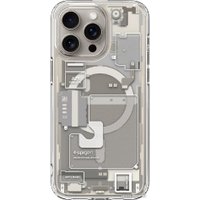 Чехол для телефона Spigen Ultra Hybrid Zero One (MagFit) для iPhone 15 Pro Max ACS07211 (серый/разноцветный)