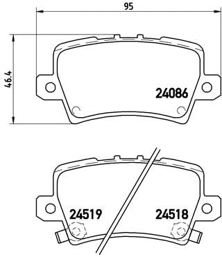 

Brembo P28038