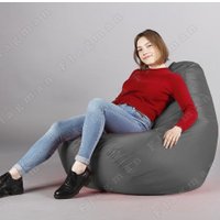 Кресло-мешок Flagman Груша Макси Г2.1-12 (светло-серый)