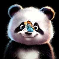 Алмазная мозаика  Феникс+ Радостная панда 70808