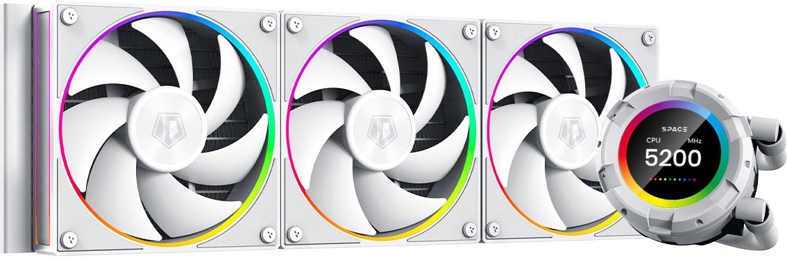 

Система жидкостного охлаждения для процессора ID-Cooling SL360 White