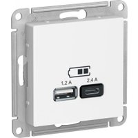 Розетка USB Schneider Electric AtlasDesign ATN001339