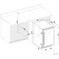 Винный шкаф Dunavox DAU-52.146B