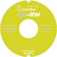 CD-RW диск SmartBuy SBCD-RW100S 700Mb 12х (100 шт.)