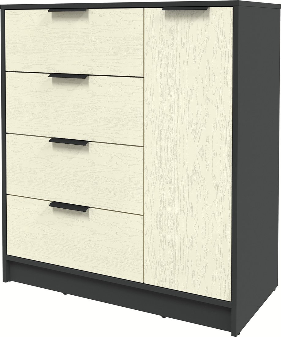 

Тумба Интерлиния Концепт КТ-Т90 Глосс (антрацит/дуб снежный)