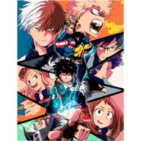 Картина по номерам Red Panda My Hero Academia p54495