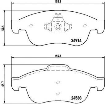 Brembo P68050