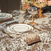 Скатерть Lefard Rich Garden 850-754-2 (белый)