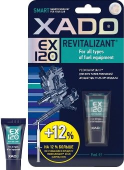 

Присадка в топливо Xado Revitalizant EX120 9мл XA 10333