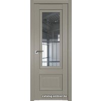 Межкомнатная дверь ProfilDoors 2.90XN R 60x200 (стоун/стекло прозрачное)