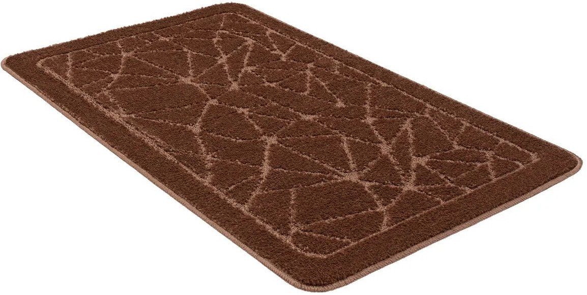 

Коврик для ванной Shahintex РР 80x120-001 S 837168 (кофе 76)